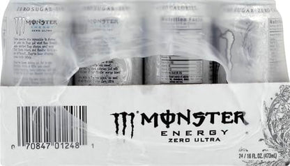 Monster Energy, Zero Ultra, 16 Ounce (Pack Of 24) - "Zero Ultra Party!"