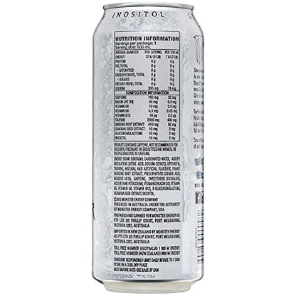 Monster Energy Chefsneed Ultra Zero Drink, (Pack Of 12 Cans X 500Ml Each), Vegetarian - Ultra Zero - "Ultra Zero Boost!"