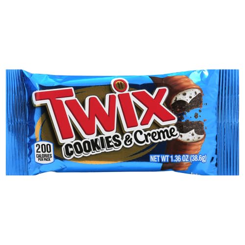 Twix Cookies & Creme Milk Chocolate Bar 38.6g pack of 2