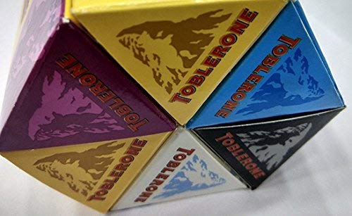 Toblerone Combo Chocolates Gift, Pack of 6 100g Each, Free Silver Plated Coin and ChocoKick Eco Friendly Pen