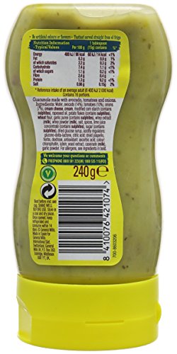 Old El Paso Chunky Guacamole Mild, 240 Gram - "Chunky goodness!"