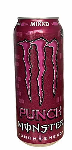 Monster Punch Mixxd Energy Drink Can 500 Ml, Vegetarian - "Mixxd Punch Joy!"