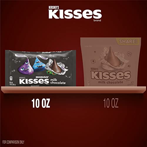 Hershey's Kisses Monster Milk Chocolate, 283g - Large 283g bag of milk chocolate Kisses.