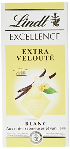 Lindt Excellence A Touch Of Vanilla White 100g - "Vanilla White Delight!"