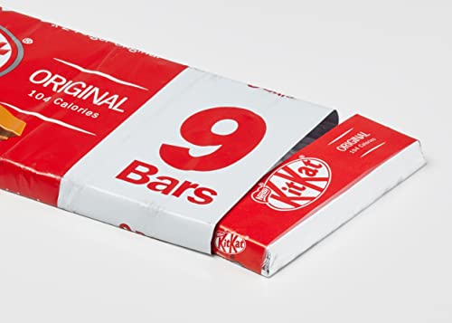 Nestel Kitkat Original 9X2. - "Original KitKat - 9x2 Packs of Crunchy Chocolate Goodness!"