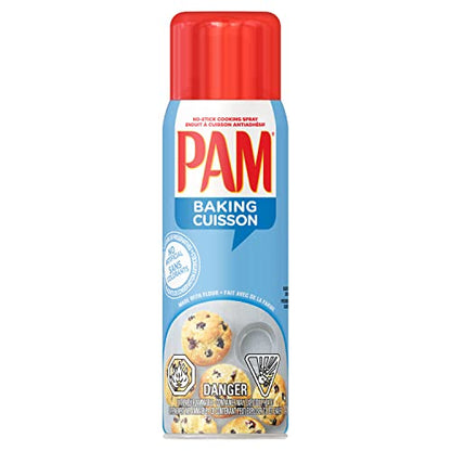 Pam Baking Cuisson No-Stick Cooking Spray, 141g - "No-stick baking convenience!"