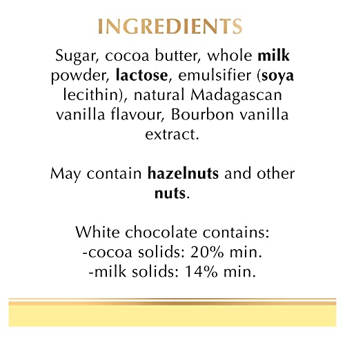 Lindt Excellence A Touch Of Vanilla White 100g - "Vanilla White Delight!"