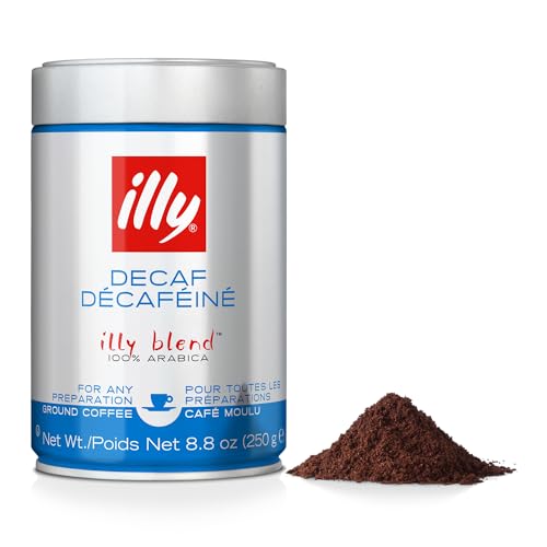 Illy Espresso Ground Decaffeinated Coffee - Bag, 8.8 Ounces - Ground decaffeinated espresso coffee, 8.8 oz bag.