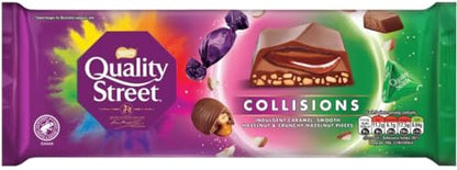 Nestle Quality Street Collisions Block 235g - "Quality Street Collisions - 235g of Exciting Chocolate Blends!"