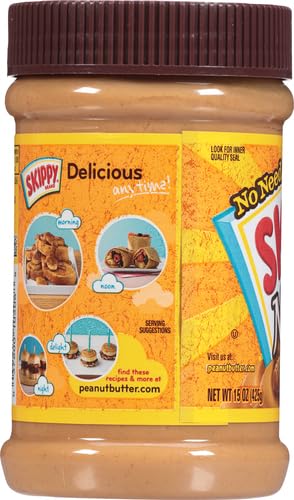 Skippy Peanut Butter Natural Honey, 425G