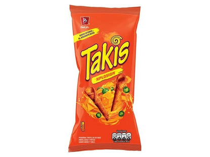 Takis Xplosion Spicy Totilla Chips With Cheese 56g (Pack Of 2)