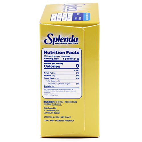 Splenda No Calorie Sweetener - 100 Sachets