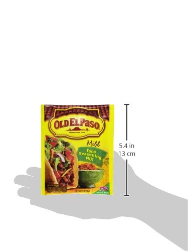 Old El Paso Taco Seasoning Mix Mild, Yellow & Brown, 28 g - "Mild and flavorful!"