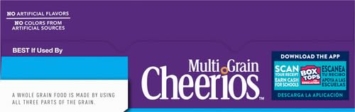 Cheerios Multi Grain Made with 5 Whole Grains Gluten Free 340g - Multi-grain goodness