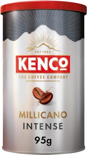 Kenco Millicano Intense Wholebean Instant Coffee 95g Pack - Intense and aromatic, Kenco Millicano Intense Wholebean Instant Coffee, 95g.