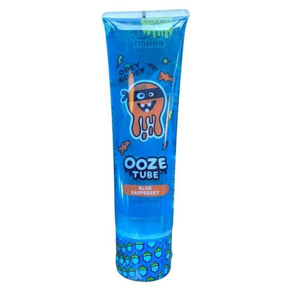 Sweet Bandit Ooze Tube Blue Raspberry - Electric Flavor Boost for Desserts, Snacks, and Drinks - Squeeze the Bold and Blue!