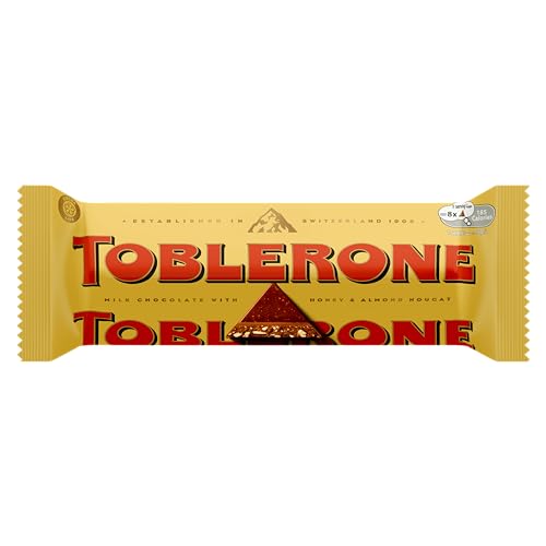 Toblerone Swiss Milk Chocolate With Honey & Almond Nougat 5 × 35g