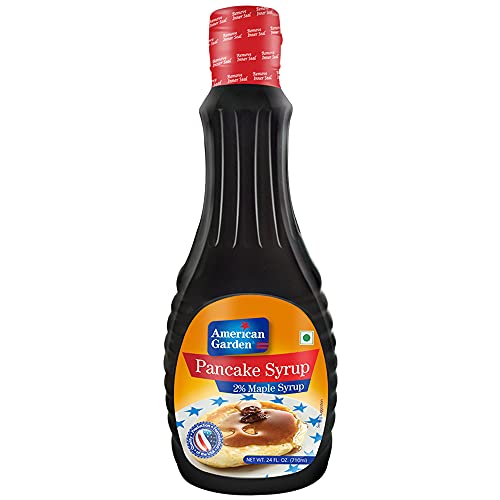 American Garden Pancake Maple Syrup, 24 fl oz ℮ 710 ml - Sweet & Syrupy!