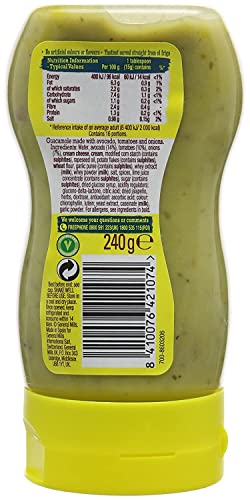 Old El Paso Chunky Guacamole Mild, 240 Gram - "Chunky goodness!"