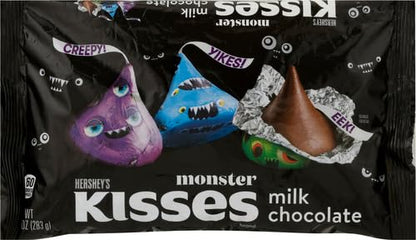 Hershey's Kisses Monster Milk Chocolate, 283g - Large 283g bag of milk chocolate Kisses.