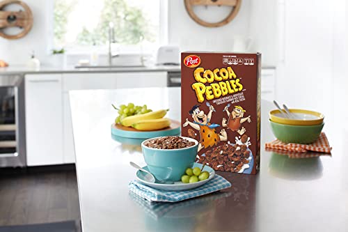 Cocoa Pebbles Chocolate Flavoured Rice Cereal with Real Cocoa, 311 g - Chocolate rice cereal