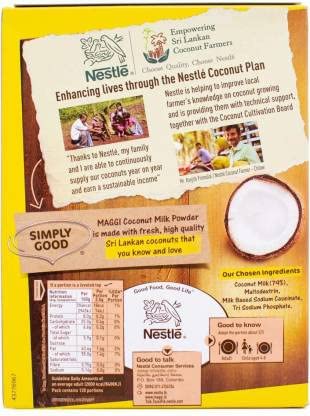 Maggi Real Coconut Milk Powder (300 g) Pack Of..1 - "Pure Coconut Milk Powder!"