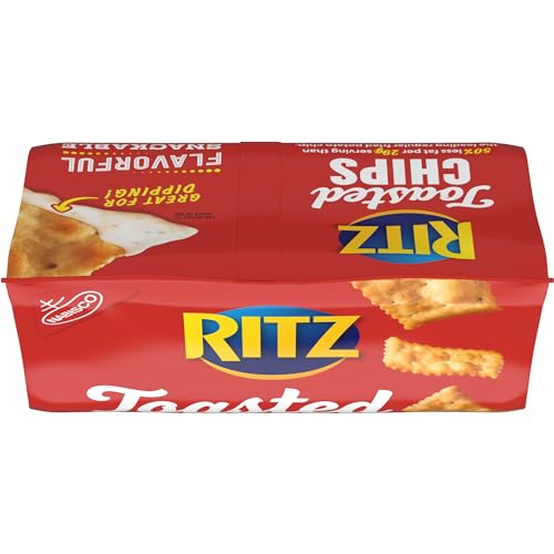 Ritz Toasted Chips Original 55% Less Fat Oven Baked 229g - Original Baked Goodness!