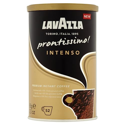 Lavazza Prontissimo Intenso Instant Coffee 95 g - Ground, Can - "Intenso Instant Coffee!"