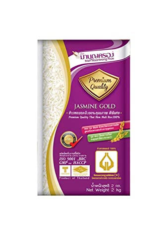 Mah Boonkrong Jasmine Gold Rice, 2 kg - "Premium Jasmine Gold Rice!"