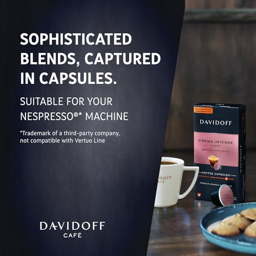 Davidoff Style Lungo, Nespresso Compatible Capsules, Coffee, 55 Gram, Box - Lungo style!