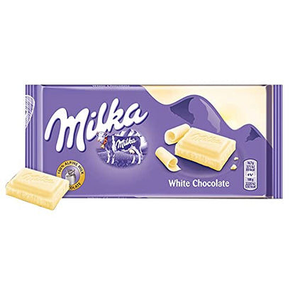 Milka, Cow Spots, White Chocolate, 100 gram - "Cow Spots Fun!"