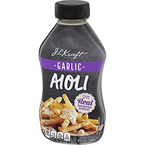 Kraft Garlic Aioli Mayo Spread (Dipping, Burgers & Sandwich), 354ml - "Garlic Mayo Magic!"