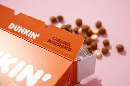 Post Dunkin Caramel Macchiato Breakfast Cereal, 311g - Wake up with caramel macchiato crunch!