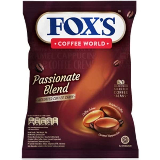 Fox's Crystal Clear Coffee World Passionate Blend Assorted Coffee Candy (125Gms) - Coffee candy blend!