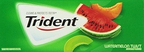 Trident Watermelon Twist Sugar Free Gum 14 Sticks