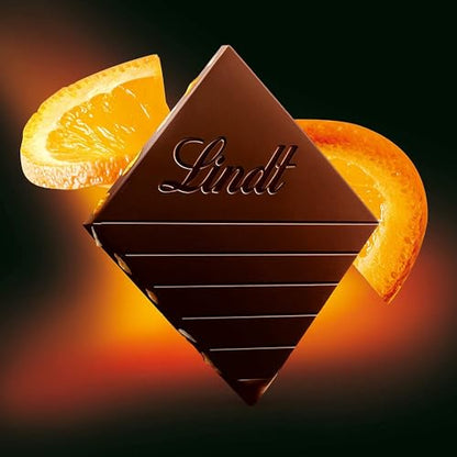 Lindt Excellence Dark Orange Chocolate Bar, 100g (Pack Of 2)