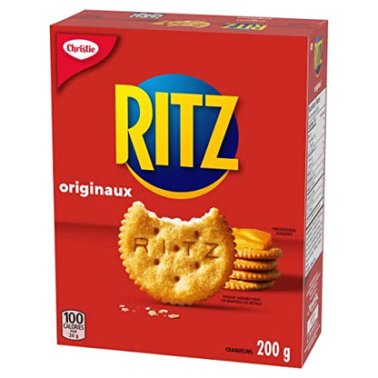 Ritz Original 200 Gram (Pack of 3) {Imported from Canada} - Triple Original Ritz!