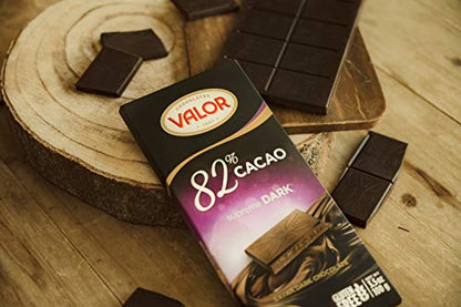 Valor 70% Cacao Chocolate 100g (82% Supreme Dark)