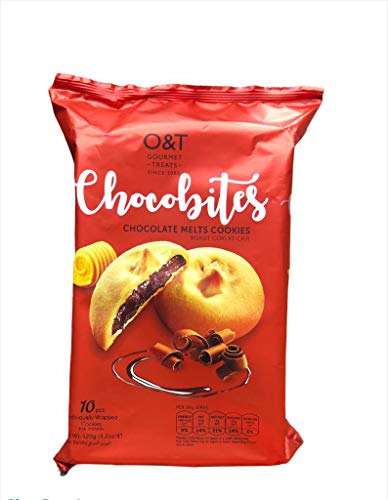 O&T Gourmet Treats CHOCOBITES Chocolate MELT Cookies 120g - "Melts in your mouth!"