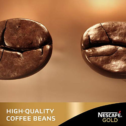 Nescafe Gold Skinny Latte Pouch, 6 X 156 g - "Skinny Latte Delight - Six Pouches of Guilt-Free Gold!"