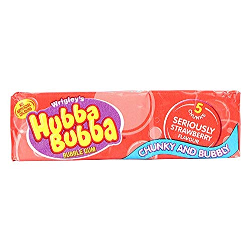 Hububba Stick Seriously Strawberry, 35 g - Seriously Strawberry Stick for bubblegum bliss, 35g.