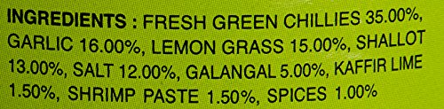 Namjai Green Curry Paste, 400 g - "Green Curry Feast!"