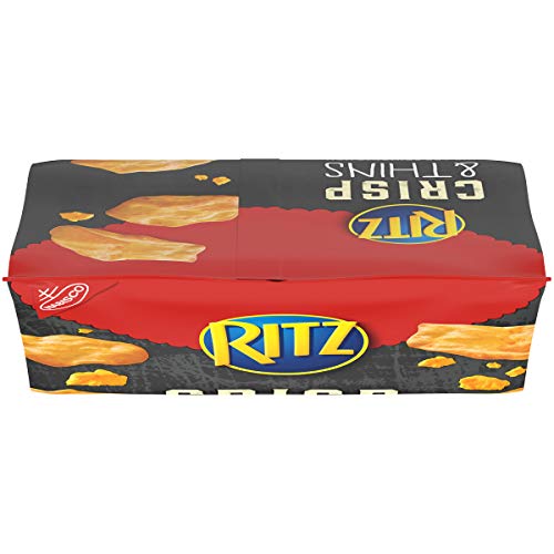 RITZ Crisp And Thins Cheddar Chips, 7.1 Oz 201g - Cheddar Ritz Crisps!