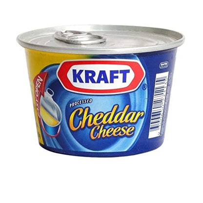 Kraft Processed Cheddar Cheese Tin, 100 g (Pack of 2) - "Cheddar Duo Pack!"