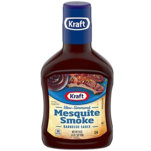 Kraft Slow-Simmered Mesquite Smoke Barbecue Sauce - 2 Pack, 2 x 510 g - "Mesquite Smoke Duo!"