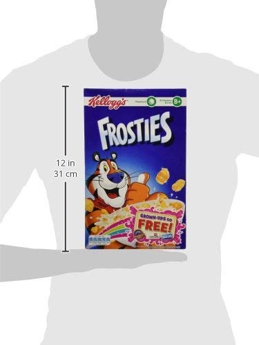 Kellogg's Frosties Cereal, 2 x 500 g - Fuel your day with Kellogg's Frosties Cereal, pack of 2, 500g each.