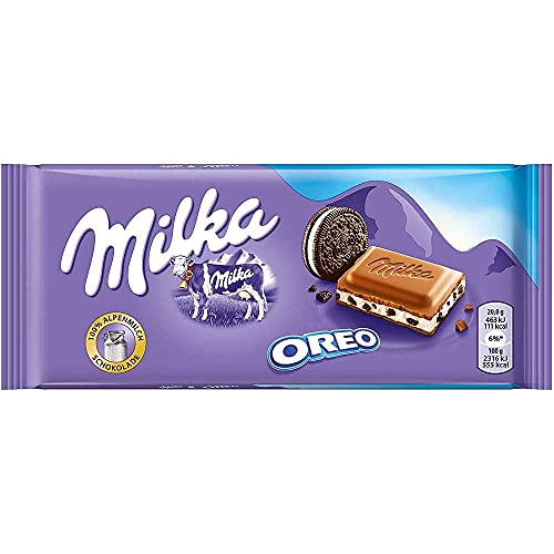 Milka Oreo Chocolate, 100 g - "Oreo Chocolate Fun!"