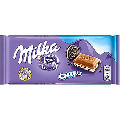 Milka Oreo Chocolate, 100 g - "Oreo Chocolate Fun!"