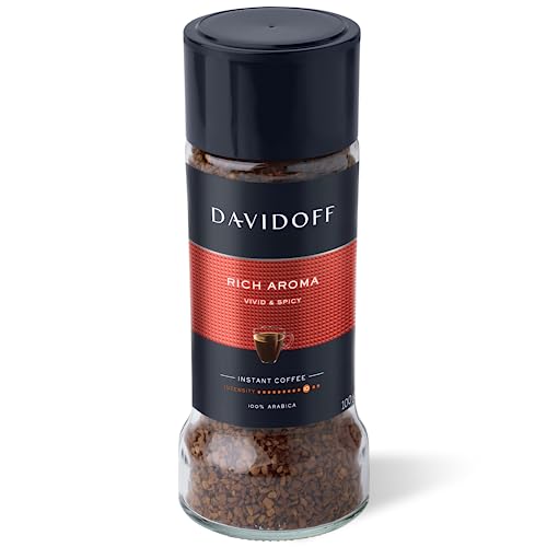 Davidoff Rich Aroma Instant Coffee 100% Arabica, 3.53 oz ℮ 100 g - Rich Arabica rush!