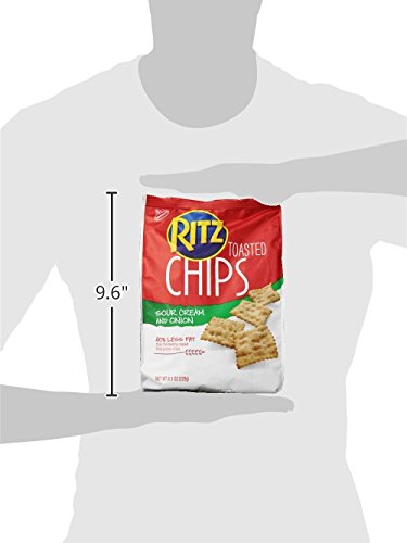 Nabisco Ritz Toasted Chips Sour Cream & Onion, 229g - "Sour Cream Ritz Delight!"